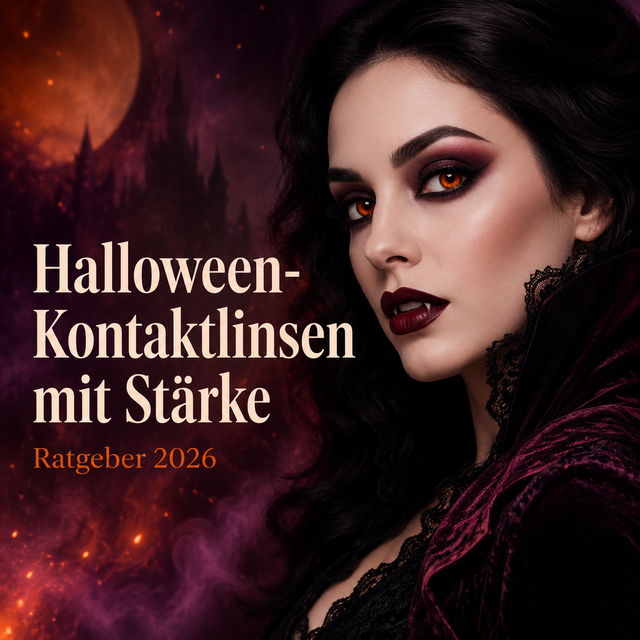Halloween-Kontaktlinsen mit Stärke Der sichere Ratgeber 2026
