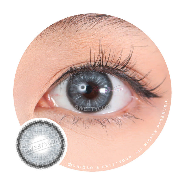 1 Day Sweety Fruit Juice Grey (2 or 10 lenses/pack)-Colored Contacts-UNIQSO EU