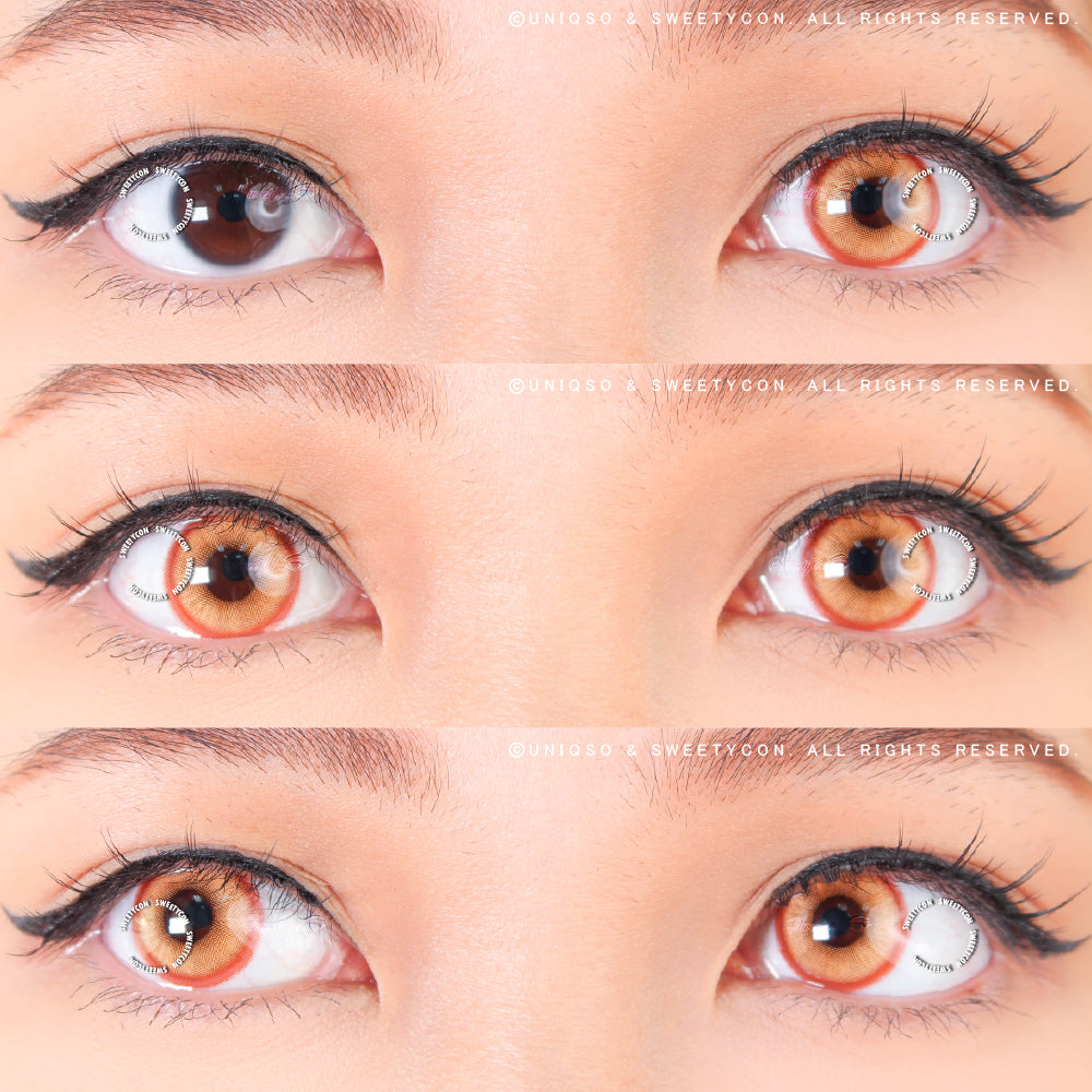 1 Day Sweety Star Tears Brown (2 or 10 lenses/pack)-Colored Contacts-UNIQSO EU