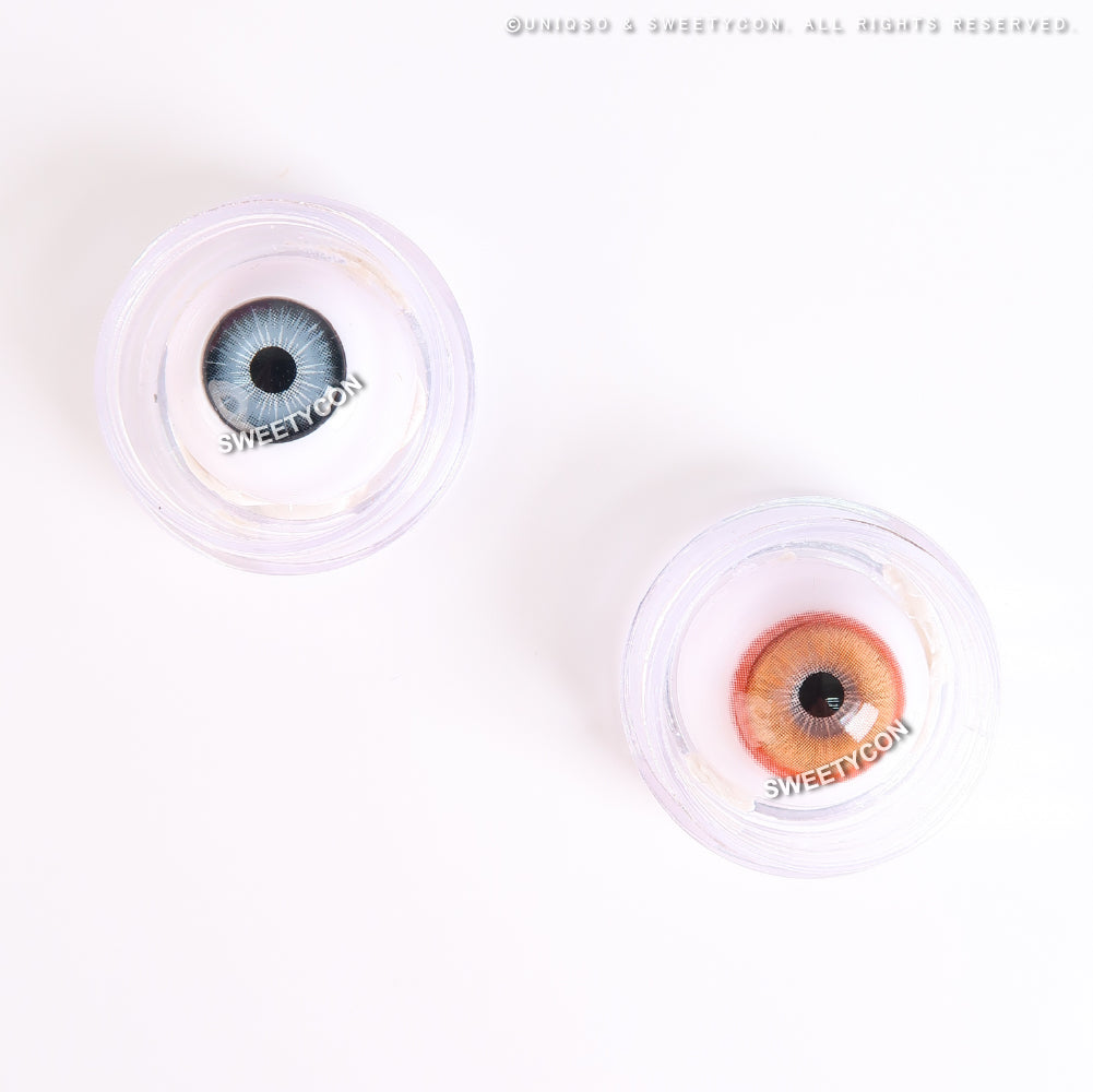 1 Day Sweety Star Tears Brown (2 or 10 lenses/pack)-Colored Contacts-UNIQSO EU