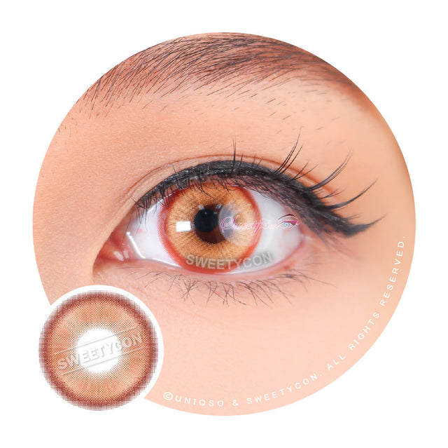 1 Day Sweety Star Tears Brown (2 or 10 lenses/pack)-Colored Contacts-UNIQSO EU