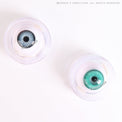 1 Day Sweety Star Tears Cyan Green (2 or 10 lenses/pack)-Colored Contacts-UNIQSO EU