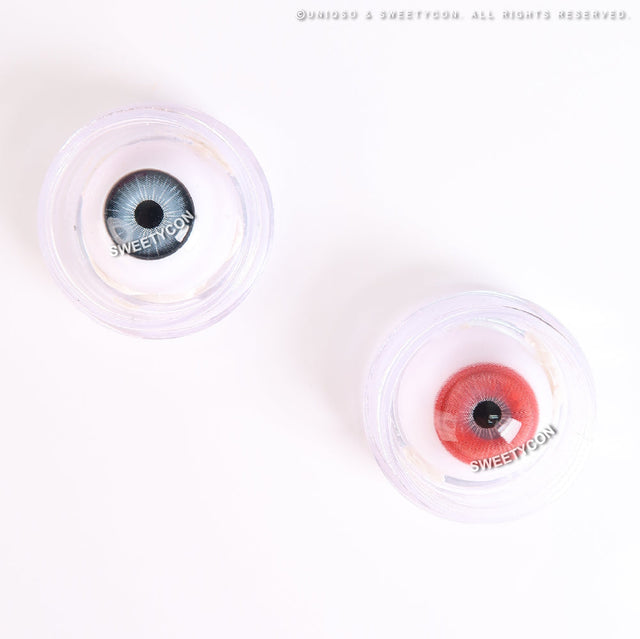 1 Day Sweety Star Tears Red (2 or 10 lenses/pack)-Colored Contacts-UNIQSO EU
