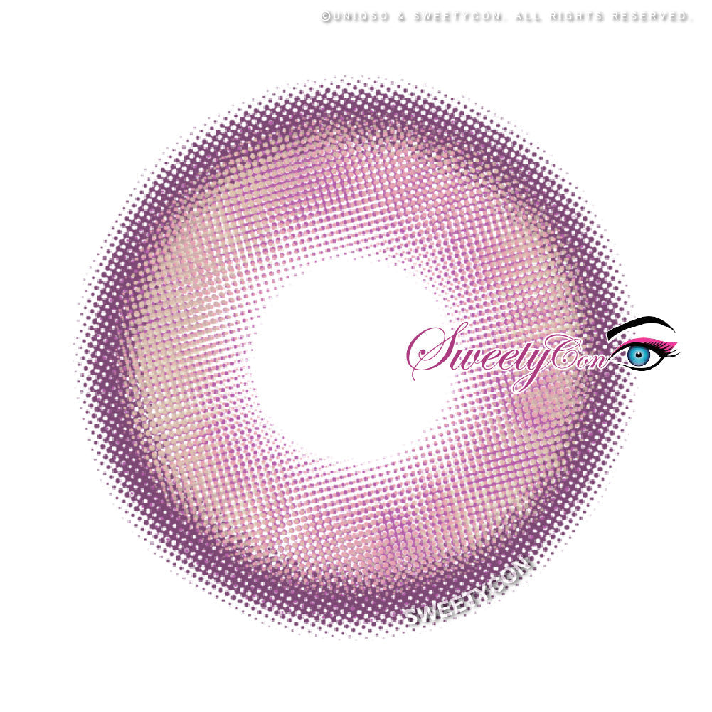 1 Day Sweety Star Tears Violet (2 or 10 lenses/pack)-Colored Contacts-UNIQSO EU