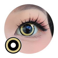 Sweety Mini Nebulous Yellow (1 lens/pack)-Colored Contacts-UNIQSO