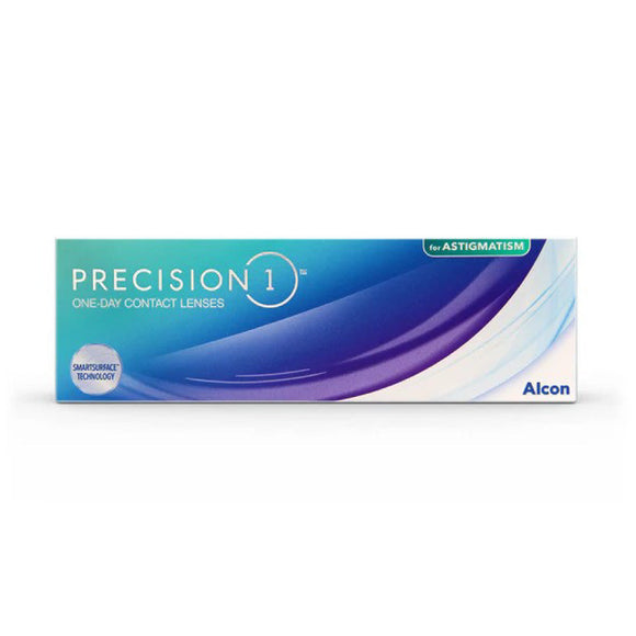 Alcon PRECISION1® for Astigmatism (30 lenses/pack)-Clear Contacts-UNIQSO