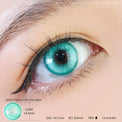 Sweety Magic Pop Cyan Green (1 lens/pack)-Colored Contacts-UNIQSO