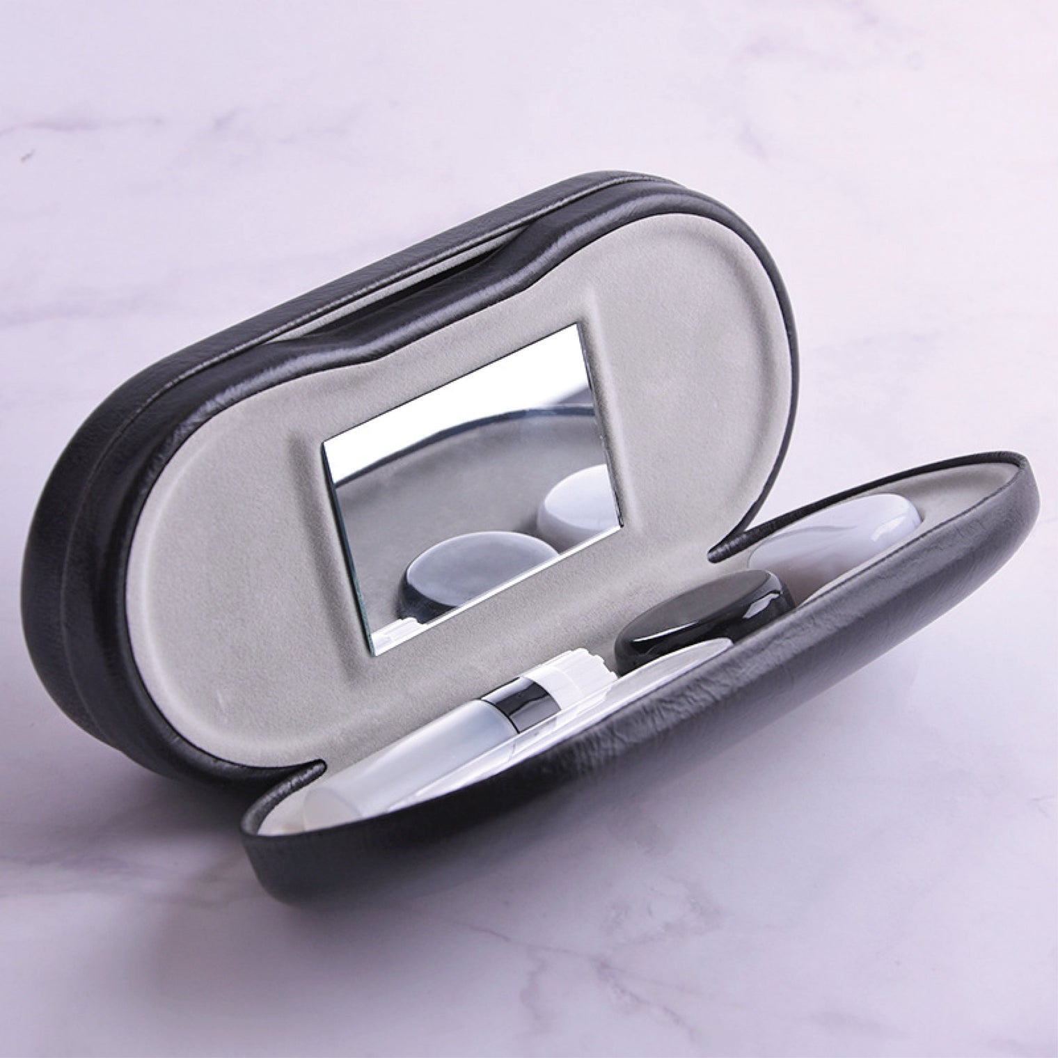 2 In-1 Case For Eyeglasses & Contact Lenses-Lens Case-UNIQSO EU