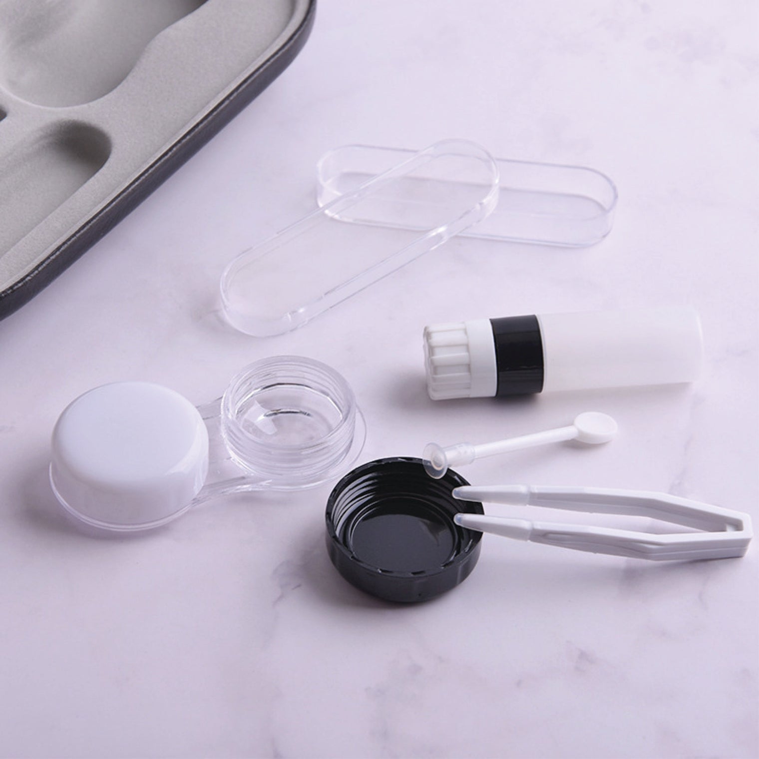 2 In-1 Case For Eyeglasses & Contact Lenses-Lens Case-UNIQSO EU