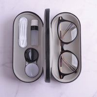 2 In-1 Case For Eyeglasses & Contact Lenses-Lens Case-UNIQSO EU