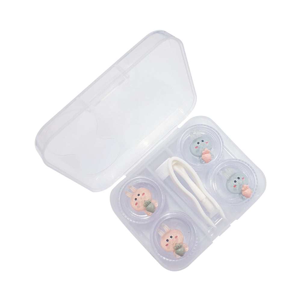 Lens Case Travel Kit - Multiple Casings (2 Pairs & Random Design)-Lens Case-UNIQSO