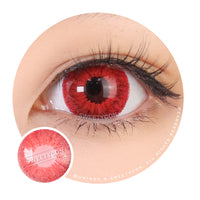 Sweety Mini Sclera Red Devil (1 lens/pack)-Mini Sclera Contacts-UNIQSO