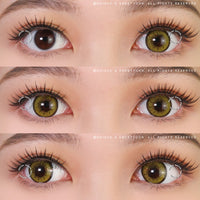 Sweety Sky Yellow II (1 lens/pack)-Colored Contacts-UNIQSO