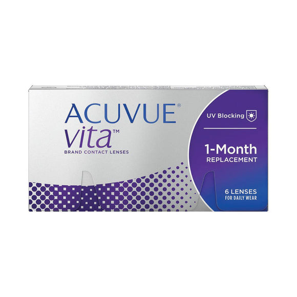 Acuvue Vita (6 lenses/pack)-Clear Contacts-UNIQSO