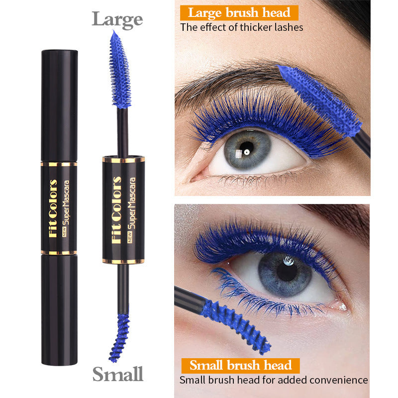 Fit Colors Double-Head Thick Curling Color Mascara-Mascara-UNIQSO