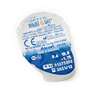 Air Optix Night & Day (3 lenses/pack)-Clear Contacts-UNIQSO EU