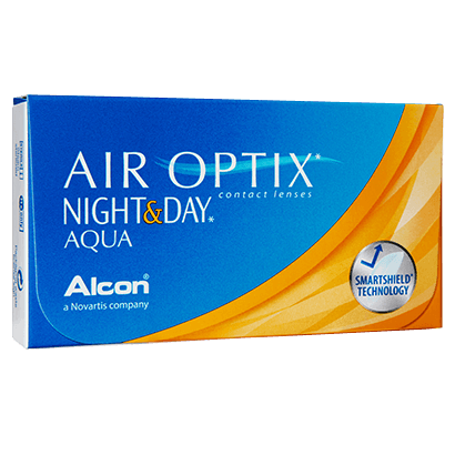 Air Optix Night & Day (3 lenses/pack)-Clear Contacts-UNIQSO EU