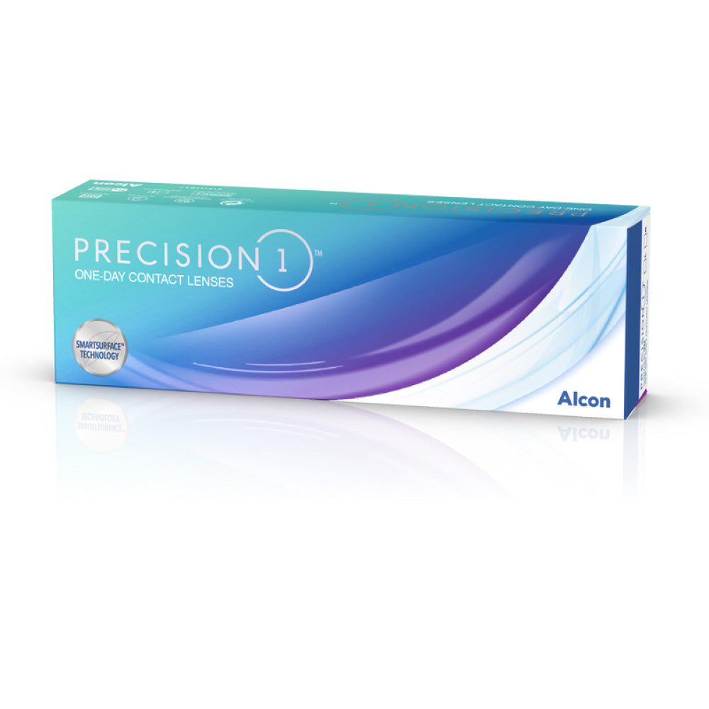 Alcon - Precision 1 (30 lenses/pack)-Clear Contacts-UNIQSO EU