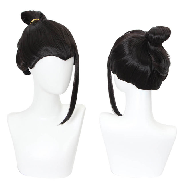 Anime Black Cosplay Wig CS458L-Cosplay Wig-UNIQSO EU