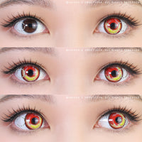 Anime Fire by KleinerPixel (1 lens/pack)-Colored Contacts-UNIQSO EU