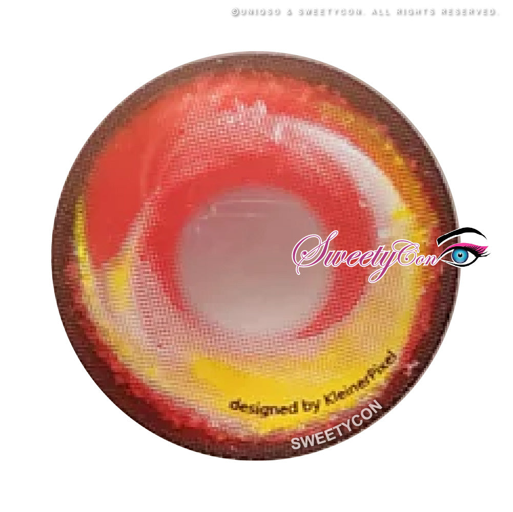 Anime Fire by KleinerPixel (1 lens/pack)-Colored Contacts-UNIQSO EU