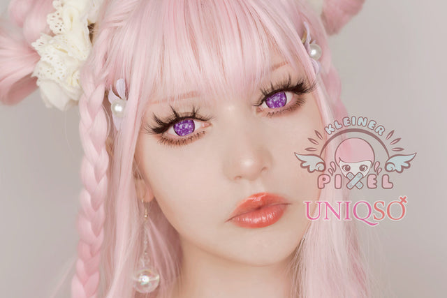 Anime Sparkle Violet by KleinerPixel (1 lens/pack)-Colored Contacts-UNIQSO EU