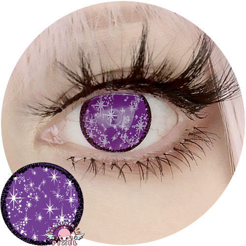 Anime Sparkle Violet by KleinerPixel (1 lens/pack)-Colored Contacts-UNIQSO EU