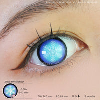 Anime Winter Queen by KleinerPixel (1 lens/pack)-Colored Contacts-UNIQSO EU