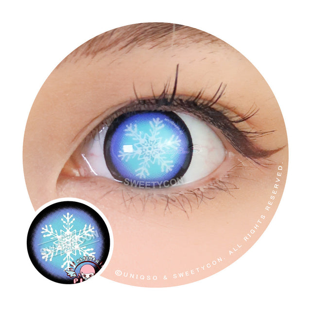 Anime Winter Queen by KleinerPixel (1 lens/pack)-Colored Contacts-UNIQSO EU