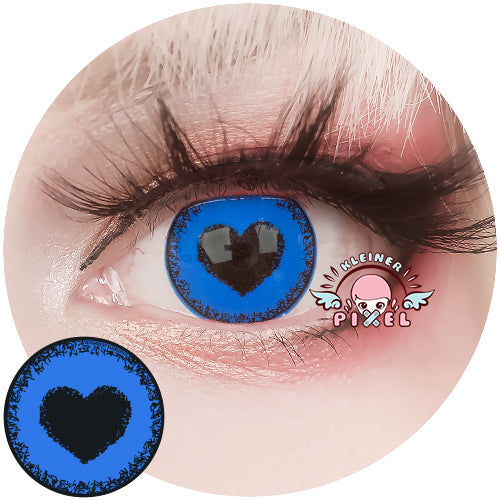 Anime Yandere Blue by KleinerPixel (1 lens/pack)-Colored Contacts-UNIQSO EU