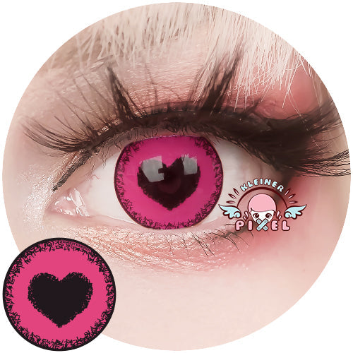 Anime Yandere Pink by KleinerPixel (1 lens/pack)-Colored Contacts-UNIQSO EU