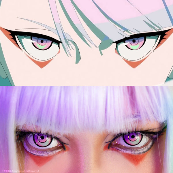 Sweety Cyberpunk Lucy (1 lens/pack)-Colored Contacts-UNIQSO