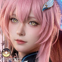 Sweety x Eyesinger Amber Star Crest (2 lenses/pack)-Colored Contacts-UNIQSO EU