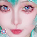Sweety x Eyesinger Cupid Heart Pink (2 lenses/pack)-Colored Contacts-UNIQSO EU