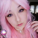 Sweety Anime Violet (1 lens/pack)-Colored Contacts-UNIQSO