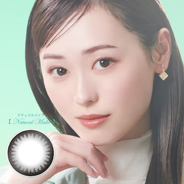 SEED Eye Coffret 1 Day UV M Clear Accent - Natural Make-Colored Contacts-UNIQSO