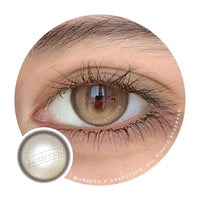 Sweety Frostveil Amber Brown (1 lens/pack)-Colored Contacts-UNIQSO EU