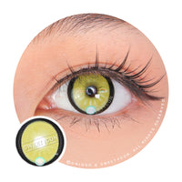 Sweety x Eyesinger Neon Eclipse Yellow (2 lenses/pack)-Colored Contacts-UNIQSO EU