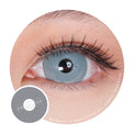 Sweety Mini Sclera Gray (1 lens/pack)-Mini Sclera Contacts-UNIQSO