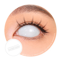 Sweety Sclera 22mm UV White Blind (1 lens/pack)-Sclera UV Contacts-UNIQSO EU