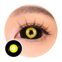Sweety Yellow Sclera Contacts Yellow Ghoul (1 lens/pack)-Sclera Contacts-UNIQSO EU