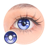 Sweety x Eyesinger Indigo Thunder Eye (2 lenses/pack)-Colored Contacts-UNIQSO EU