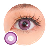Sweety Halo Purple (1 lens/pack)-Colored Contacts-UNIQSO EU
