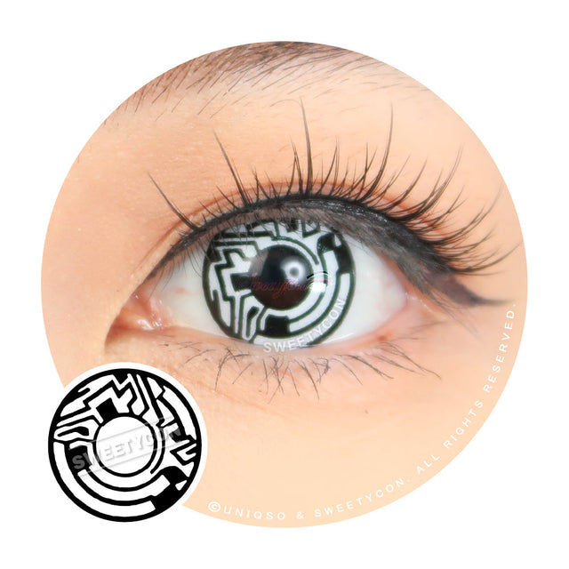 Sweety Crazy Cyborg (1 lens/pack)-Crazy Contacts-UNIQSO