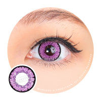 Sweety Queen Violet (1 lens/pack)-Colored Contacts-UNIQSO