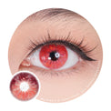 Sweety Crazy Lollipop Red (1 lens/pack)-Colored Contacts-UNIQSO