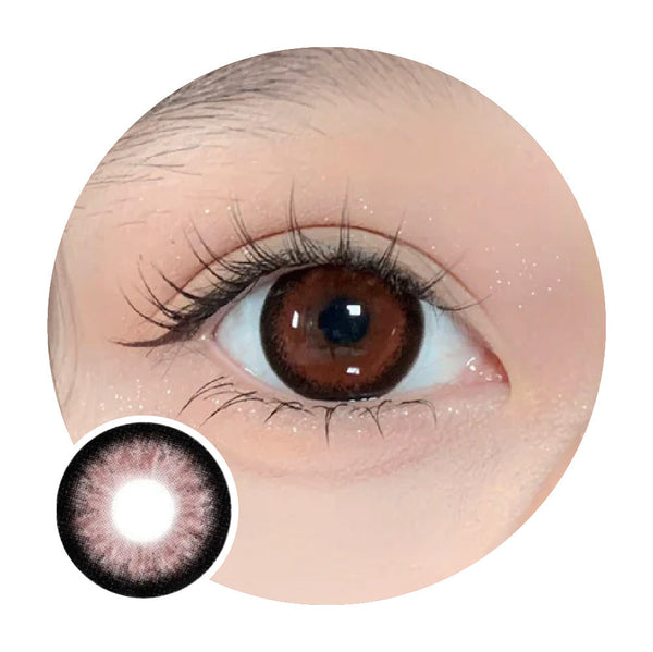 Kazzue Midnight Copper (1 lens/pack)-Colored Contacts-UNIQSO