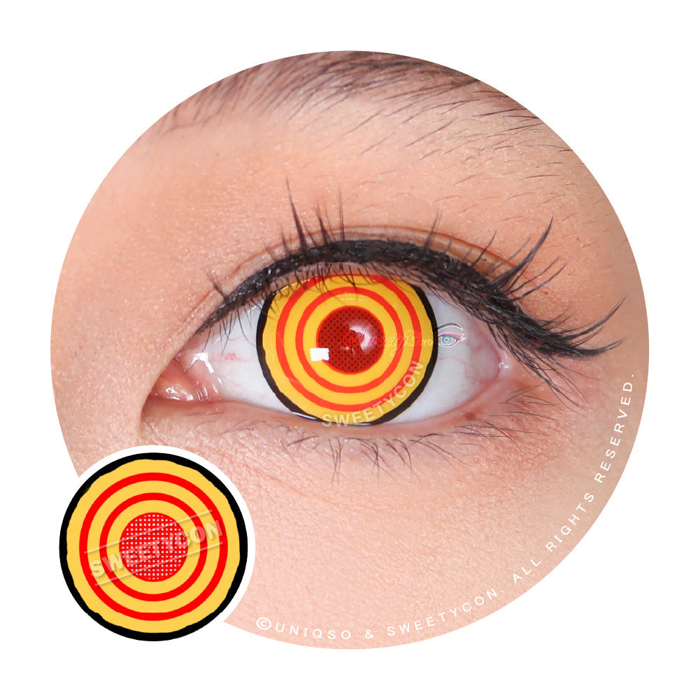 Sweety Crazy Yellow Rings V2 (Chainsaw Man - Makima) (1 lens/pack)