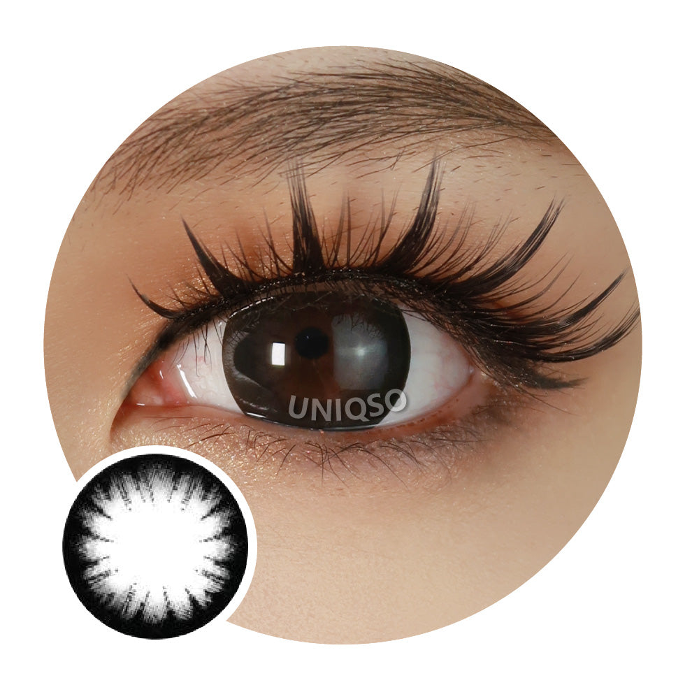 Kazzue Classic Black (1 lens/pack)-Colored Contacts-UNIQSO