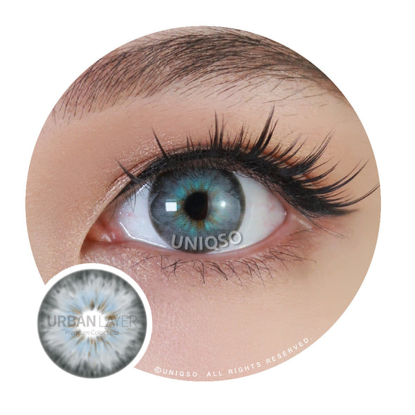 Urban Layer Jolie Grey (1 lens/pack)-Colored Contacts-UNIQSO